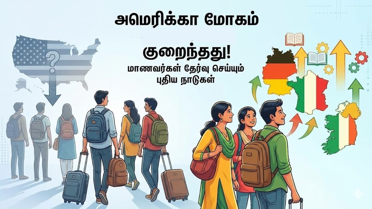 அமெரிக்கா வேண்டாம்... இந்திய மாணவர்கள் வேறு நாடுகளைத் தேடுவது ஏன்? அதிர்ச்சித் தகவல்!