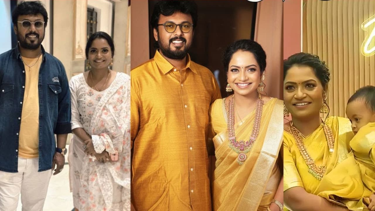 Vilasini and VJ Aadhavan Relationships : விஜே ஆதவனுடன் ரகசிய வாழ்க்கை ...