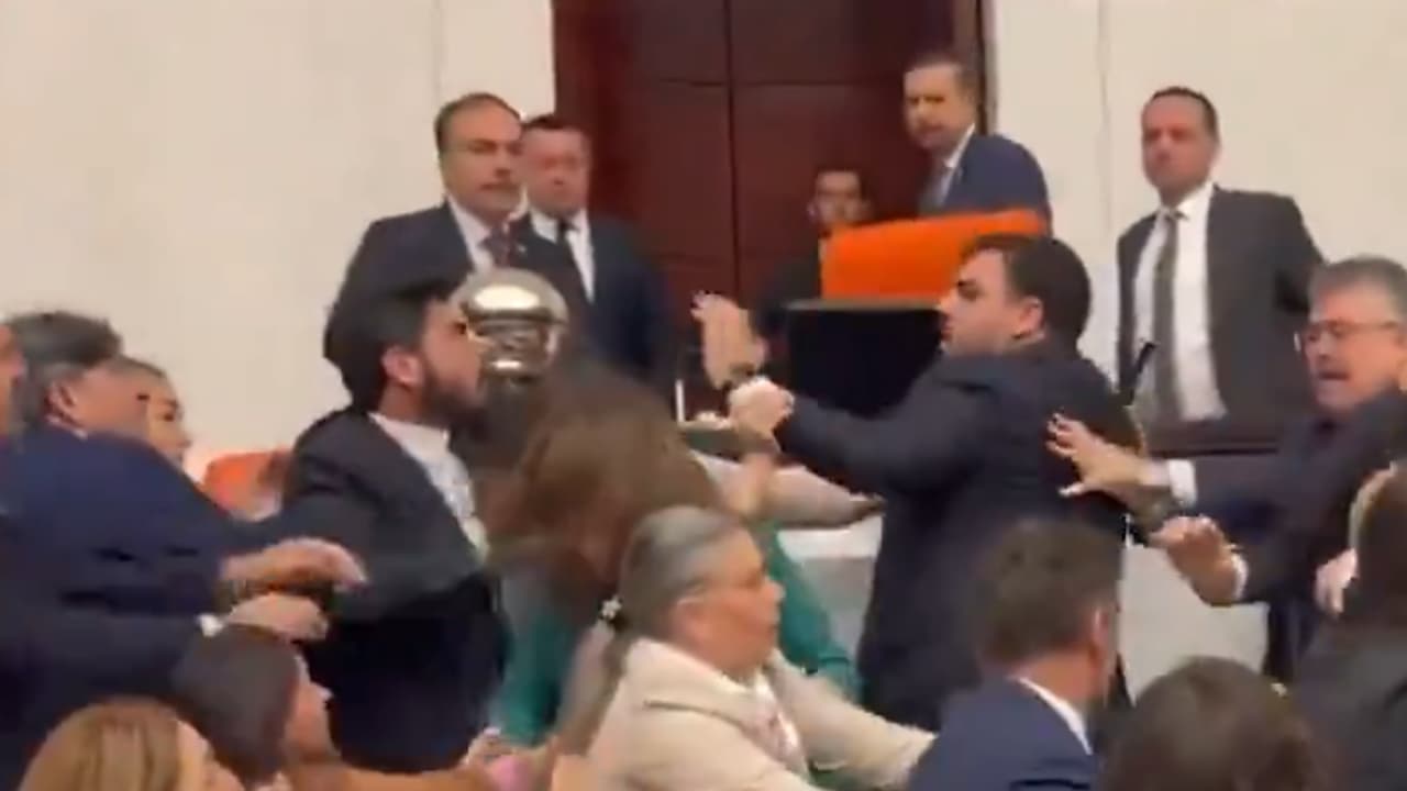 WATCH: Fists Fly in Turkey’s Parliament Over Erdogan’s Justice Minister Pick