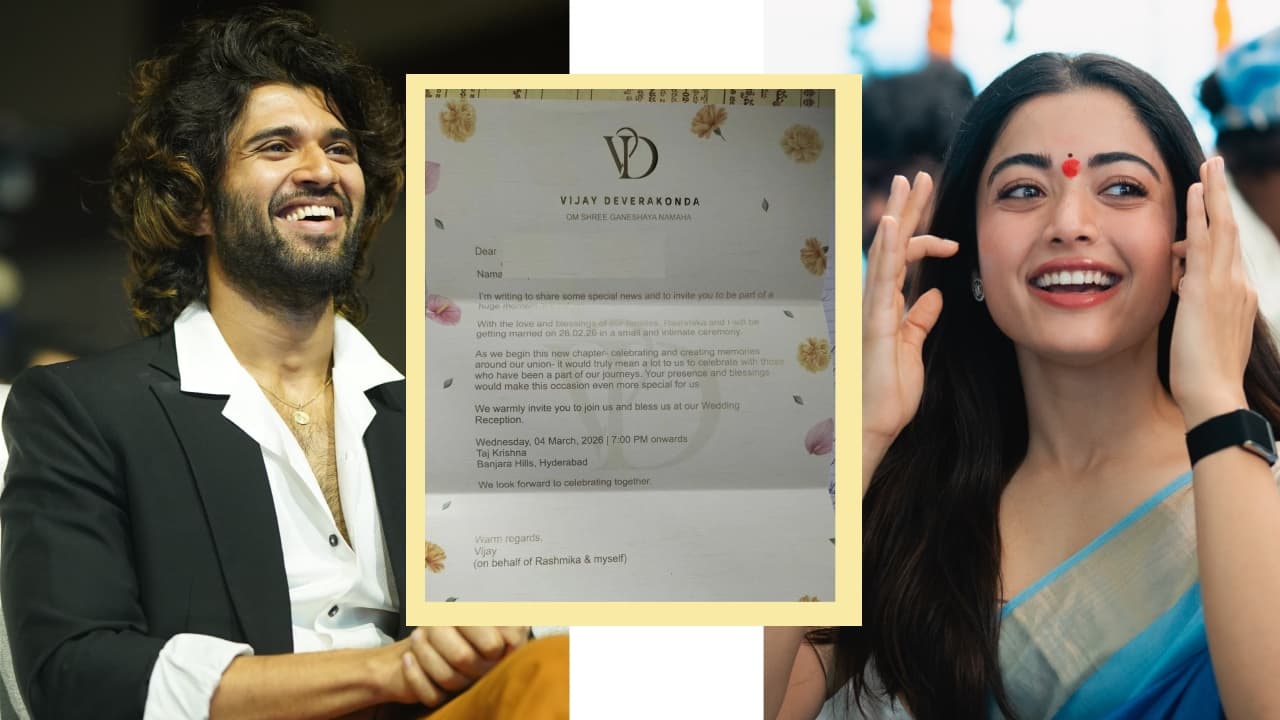 ವಿಜಯ್ ದೇವರಕೊಂಡ, ರಶ್ಮಿಕಾ ಮಂದಣ್ಣ ಮದುವೆ ಆಹ್ವಾನ ಪತ್ರಿಕೆ ಕೈಸೇರಿತು! ಇನ್ನೇನಿದ್ರೂ ಓಲಗ ಊದೋದಷ್ಟೇ! | Actress Rashmika Mandanna Vijay Deverakonda Wedding Invitation Card Viral ವಿಜಯ್ ದೇವರಕೊಂಡ, ರಶ್ಮಿಕಾ ಮಂದಣ್ಣ ಮದುವೆ ಆಹ್ವಾನ ಪತ್ರಿಕೆ ಕೈಸೇರಿತು! ಇನ್ನೇನಿದ್ರೂ ಓಲಗ ಊದೋದಷ್ಟೇ! | Actress Rashmika Mandanna Vijay Deverakonda Wedding Invitation Card Viral