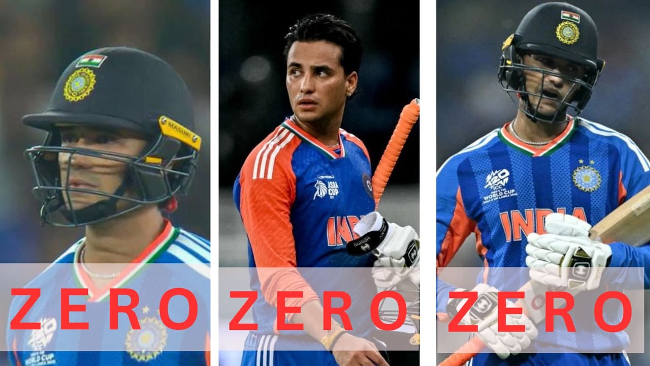 Zero. Zero. Zero.. ಬದಲಾಗದ ಅಭಿಷೇಕನ ಅದೃಷ್ಟ, ಶೂನ್ಯದ ಸುಳಿಗೆ ಸಿಲುಕಿದ ಆರಂಭಿಕ ಬ್ಯಾಟ್ಸ್ಮನ್ | Abhishek Sharma Hat Trick Ducks T20 World Cup 2026 Ind Vs Ned Match San Zero. Zero. Zero.. ಬದಲಾಗದ ಅಭಿಷೇಕನ ಅದೃಷ್ಟ, ಶೂನ್ಯದ ಸುಳಿಗೆ ಸಿಲುಕಿದ ಆರಂಭಿಕ ಬ್ಯಾಟ್ಸ್ಮನ್ | Abhishek Sharma Hat Trick Ducks T20 World Cup 2026 Ind Vs Ned Match San