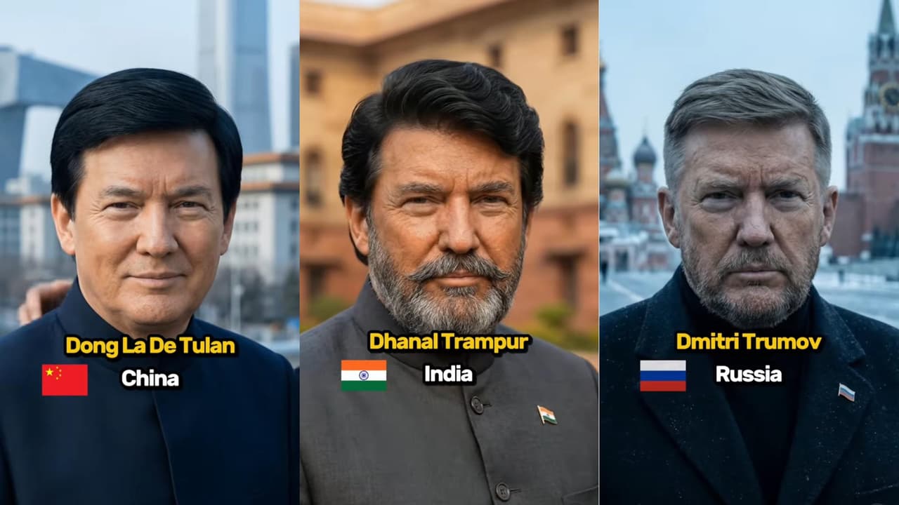 WATCH: AI-Generated Trump Avatars Across Countries Go Viral, Internet Reacts