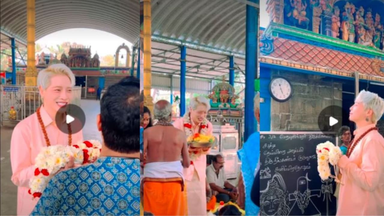 ಭಾರತೀಯರು ಹೇಳುವುದಕ್ಕೆ ಕಷ್ಟಪಡುವ ಶಿವ ತಾಂಡವ ಸ್ತೋತ್ರವನ್ನು ನಿರರ್ಗಳವಾಗಿ ಹಾಡಿದ ದಕ್ಷಿಣ ಕೊರಿಯಾ ಪಾಪ್ ಗಾಯಕ ಭಾರತೀಯರು ಹೇಳುವುದಕ್ಕೆ ಕಷ್ಟಪಡುವ ಶಿವ ತಾಂಡವ ಸ್ತೋತ್ರವನ್ನು ನಿರರ್ಗಳವಾಗಿ ಹಾಡಿದ ದಕ್ಷಿಣ ಕೊರಿಯಾ ಪಾಪ್ ಗಾಯಕ