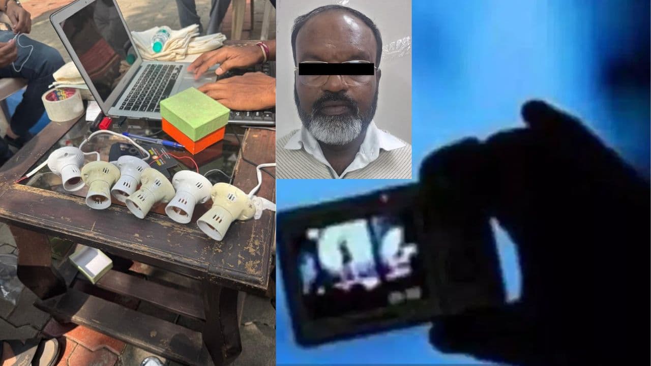 ನಕಲಿ ಪತ್ರಕರ್ತರ ಮೊಬೈಲ್ನಲ್ಲಿ ಮಹಿಳಾ ಅಧಿಕಾರಿಗಳ 100+ ಬೆ*ತ್ತಲೆ ವಿಡಿಯೋ; ಬಲ್ಬ್ ಓಲ್ಡರ್ನಲ್ಲಿ ಹಿಡನ್ ಕ್ಯಾಮೆರಾ! ನಕಲಿ ಪತ್ರಕರ್ತರ ಮೊಬೈಲ್ನಲ್ಲಿ ಮಹಿಳಾ ಅಧಿಕಾರಿಗಳ 100+ ಬೆ*ತ್ತಲೆ ವಿಡಿಯೋ; ಬಲ್ಬ್ ಓಲ್ಡರ್ನಲ್ಲಿ ಹಿಡನ್ ಕ್ಯಾಮೆರಾ!