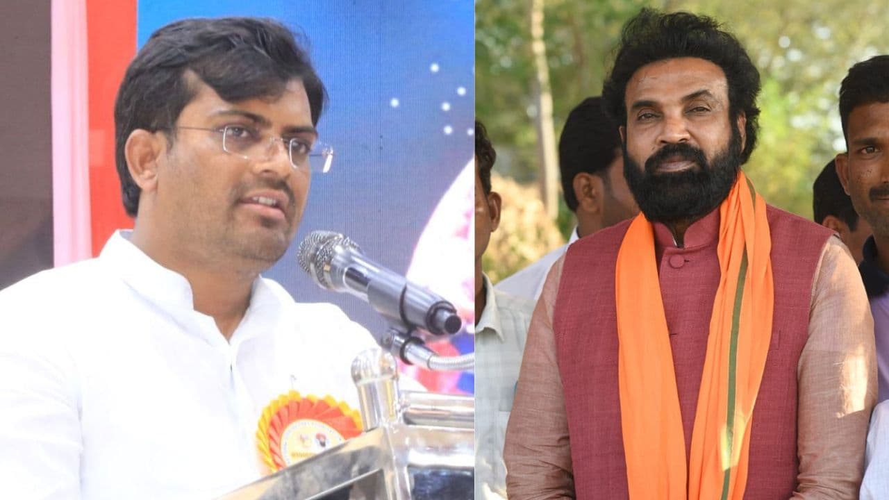 ಯಾವ ಶಾಸಕರಾದರೂ 5 ಲಕ್ಷ ತೆಗೆದುಕೊಳ್ತಾರಾ? ಚಂದ್ರು ಲಮಾಣಿ ಪರ ಶ್ರೀರಾಮುಲು ಬ್ಯಾಟಿಂಗ್ | Will Any Mla Take 5 Lakhs Bribe B Sriramulu Batting For Bjp Mla Chandru Lamani Mrq ಯಾವ ಶಾಸಕರಾದರೂ 5 ಲಕ್ಷ ತೆಗೆದುಕೊಳ್ತಾರಾ? ಚಂದ್ರು ಲಮಾಣಿ ಪರ ಶ್ರೀರಾಮುಲು ಬ್ಯಾಟಿಂಗ್ | Will Any Mla Take 5 Lakhs Bribe B Sriramulu Batting For Bjp Mla Chandru Lamani Mrq