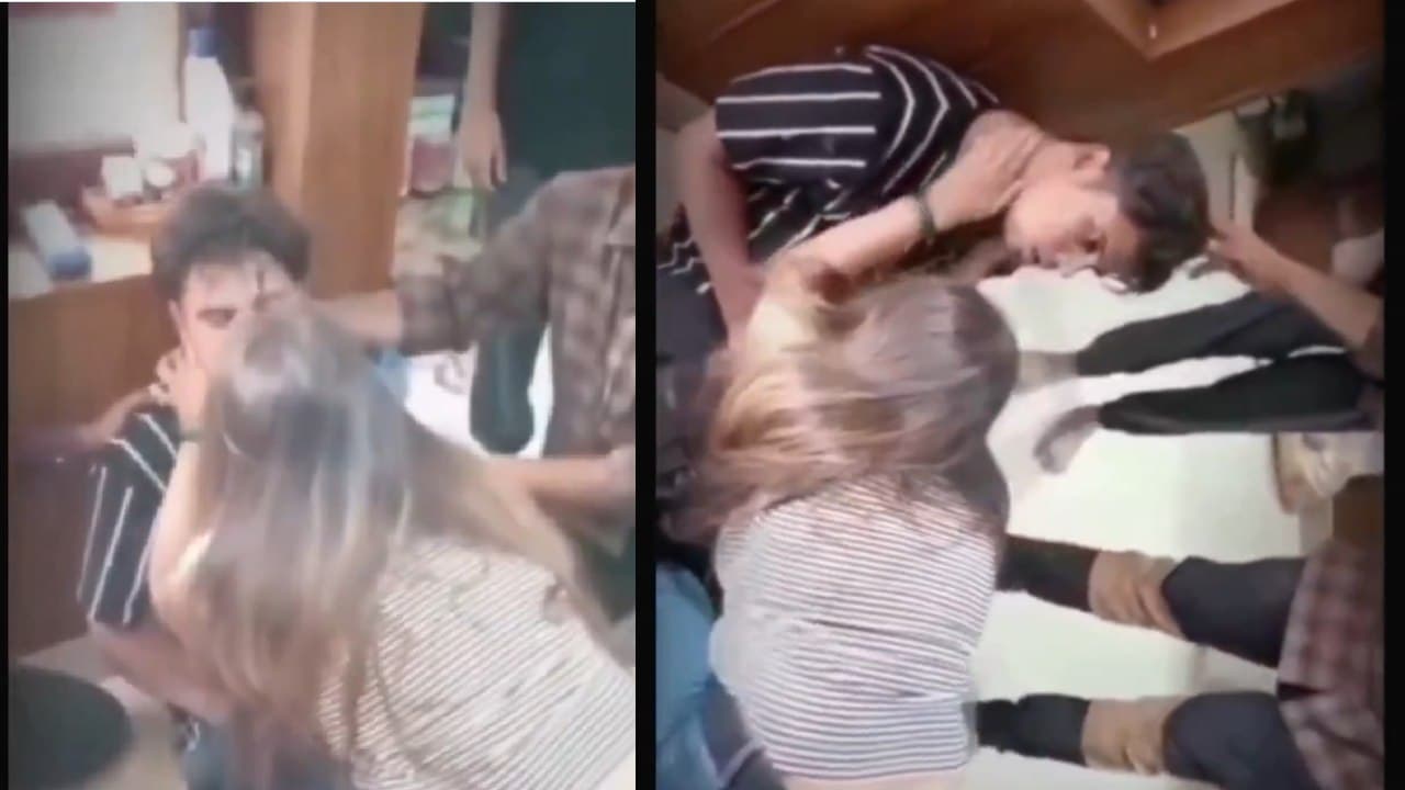 ಬೆಡ್ರೂಮ್ನಲ್ಲಿ ನಾಚಿಕೆ ಹೋಗುವ ಕೆಲಸ ಮಾಡಿದ ಪತ್ನಿ; ಕಣ್ಣಾರೆ ಕಂಡು ಪ್ರಜ್ಞೆ ತಪ್ಪಿದ ಗಂಡ! Viral Video | Viral Video Husband Faints After Finding Wife With Another Man In His Bedroom ಬೆಡ್ರೂಮ್ನಲ್ಲಿ ನಾಚಿಕೆ ಹೋಗುವ ಕೆಲಸ ಮಾಡಿದ ಪತ್ನಿ; ಕಣ್ಣಾರೆ ಕಂಡು ಪ್ರಜ್ಞೆ ತಪ್ಪಿದ ಗಂಡ! Viral Video | Viral Video Husband Faints After Finding Wife With Another Man In His Bedroom