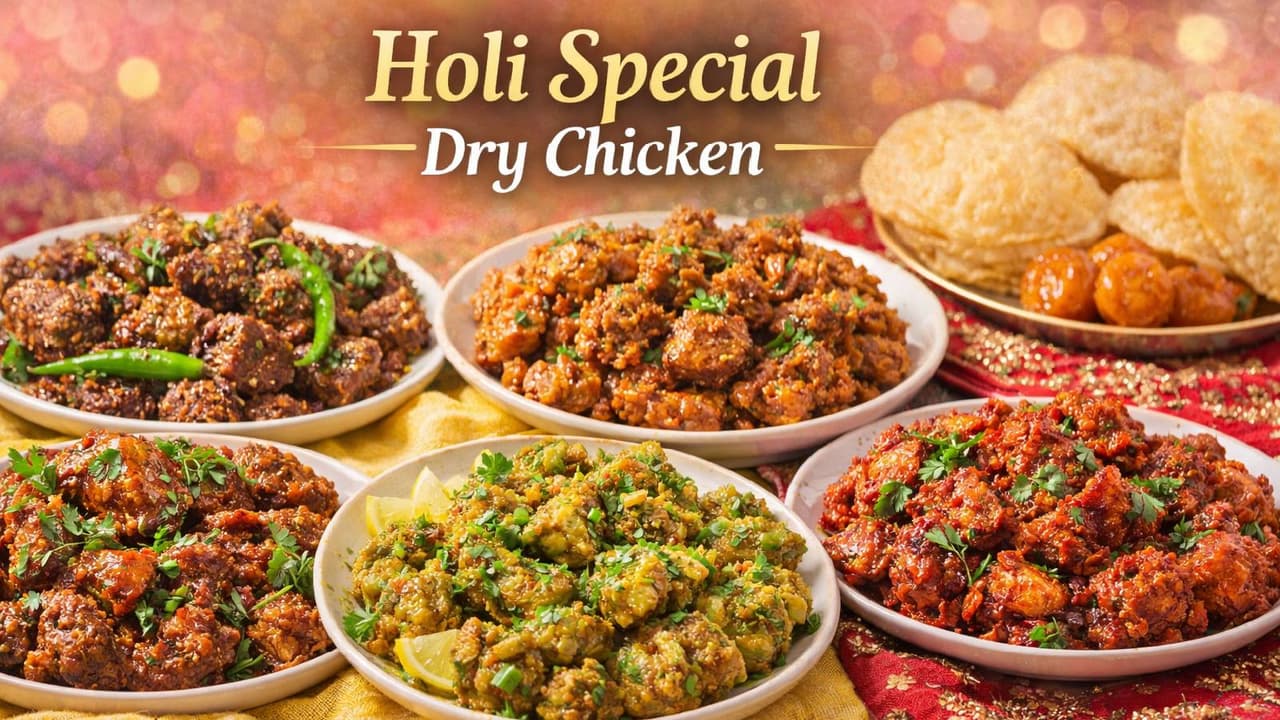 ಪ್ರತಿ ವರ್ಷ ಅದೇ ಚಿಕನ್ ಗ್ರೇವಿನಾ? ಟ್ರೈ ಮಾಡಿ ಐದು ಬಗೆಯ ರುಚಿಕರ ಡ್ರೈ ಚಿಕನ್ ರೆಸಿಪಿ ಪ್ರತಿ ವರ್ಷ ಅದೇ ಚಿಕನ್ ಗ್ರೇವಿನಾ? ಟ್ರೈ ಮಾಡಿ ಐದು ಬಗೆಯ ರುಚಿಕರ ಡ್ರೈ ಚಿಕನ್ ರೆಸಿಪಿ