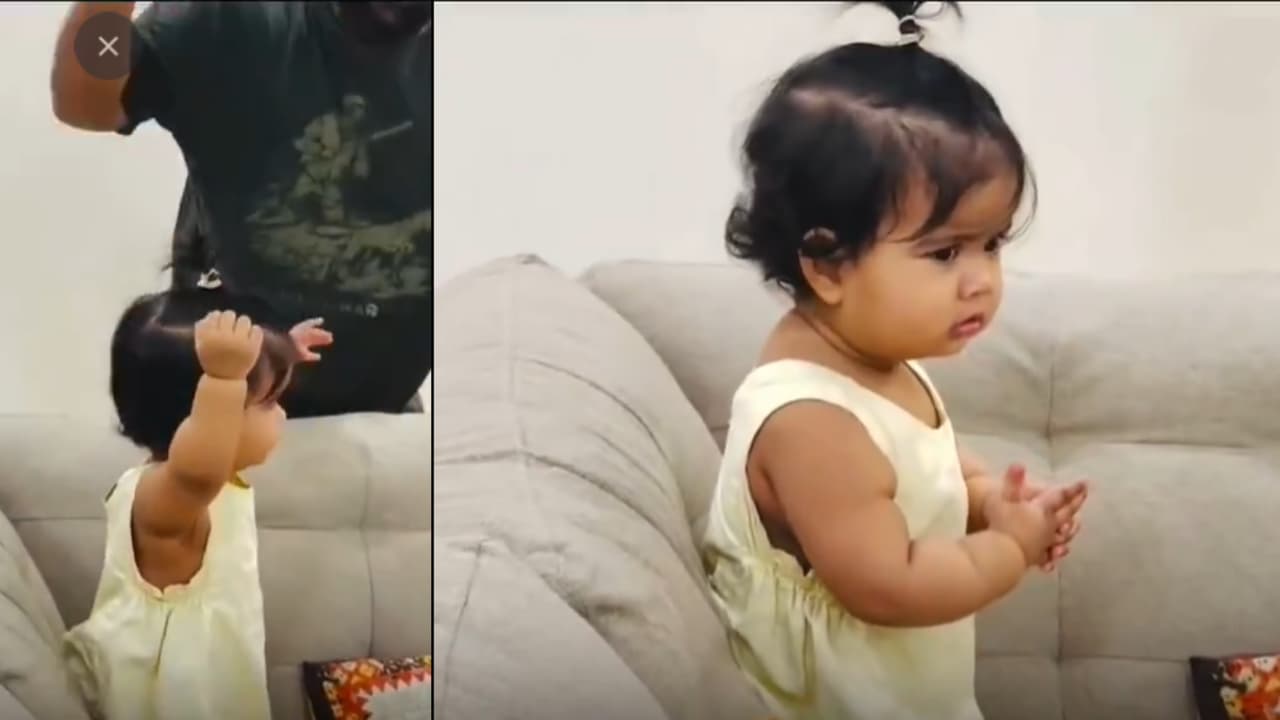 Cute Baby Girl ಪೋಷಕರ ಜೊತೆ ತನ್ನದೇ ಭಾಷೆಯಲ್ಲಿ ವಾಗ್ವಾದ, ಪುಟಾಣಿ ವಿಡಿಯೋಗೆ ಭಾರಿ ಮೆಚ್ಚುಗೆ | Adorable Video Cute Baby Girl Shouts Her Parents In Her Own Language Cute Baby Girl ಪೋಷಕರ ಜೊತೆ ತನ್ನದೇ ಭಾಷೆಯಲ್ಲಿ ವಾಗ್ವಾದ, ಪುಟಾಣಿ ವಿಡಿಯೋಗೆ ಭಾರಿ ಮೆಚ್ಚುಗೆ | Adorable Video Cute Baby Girl Shouts Her Parents In Her Own Language