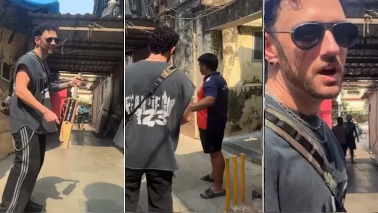 Viral Video: Linkin Park Drummer Enjoys Gully Cricket During Mumbai Visit (WATCH)