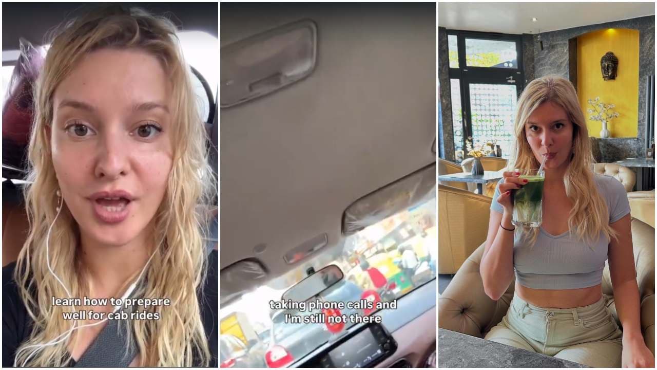 ಬೆಂಗಳೂರಿನ ಟ್ರಾಫಿಕ್ ಬಗ್ಗೆ ವಿದೇಶಿ ಮಹಿಳೆ ಲೇವಡಿ, ಕ್ಯಾಬ್ ನಲ್ಲೇ ಕೂತು ವಿಡಿಯೋ ಮಾಡಿದ ಯೂಟ್ಯೂಬರ್! | German Youtuber Lizlaz Sarcastic Post On Bengaluru Traffic Sparks Social Media Debate Gdp ಬೆಂಗಳೂರಿನ ಟ್ರಾಫಿಕ್ ಬಗ್ಗೆ ವಿದೇಶಿ ಮಹಿಳೆ ಲೇವಡಿ, ಕ್ಯಾಬ್ ನಲ್ಲೇ ಕೂತು ವಿಡಿಯೋ ಮಾಡಿದ ಯೂಟ್ಯೂಬರ್! | German Youtuber Lizlaz Sarcastic Post On Bengaluru Traffic Sparks Social Media Debate Gdp