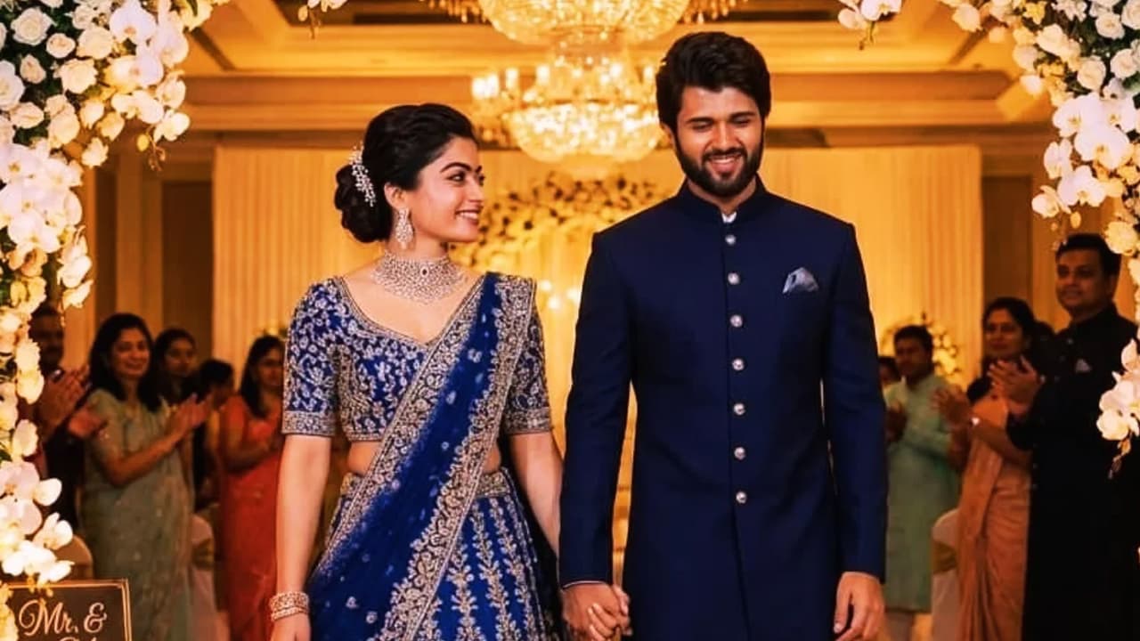 ಮದುವೆಯಾಗುತ್ತಿದ್ದಂತೆಯೇ ರಶ್ಮಿಕಾ ಮಂದಣ್ಣ ಜತೆ ಹುಟ್ಟೂರಿಗೆ ಭೇಟಿಕೊಟ್ಟ ವಿಜಯ್ ದೇವರಕೊಂಡ! | After Marriage Vijay Deverakonda Visits Hometown Wife Rashmika Mandanna Hosts Grand Feast For Villagers Kvn ಮದುವೆಯಾಗುತ್ತಿದ್ದಂತೆಯೇ ರಶ್ಮಿಕಾ ಮಂದಣ್ಣ ಜತೆ ಹುಟ್ಟೂರಿಗೆ ಭೇಟಿಕೊಟ್ಟ ವಿಜಯ್ ದೇವರಕೊಂಡ! | After Marriage Vijay Deverakonda Visits Hometown Wife Rashmika Mandanna Hosts Grand Feast For Villagers Kvn