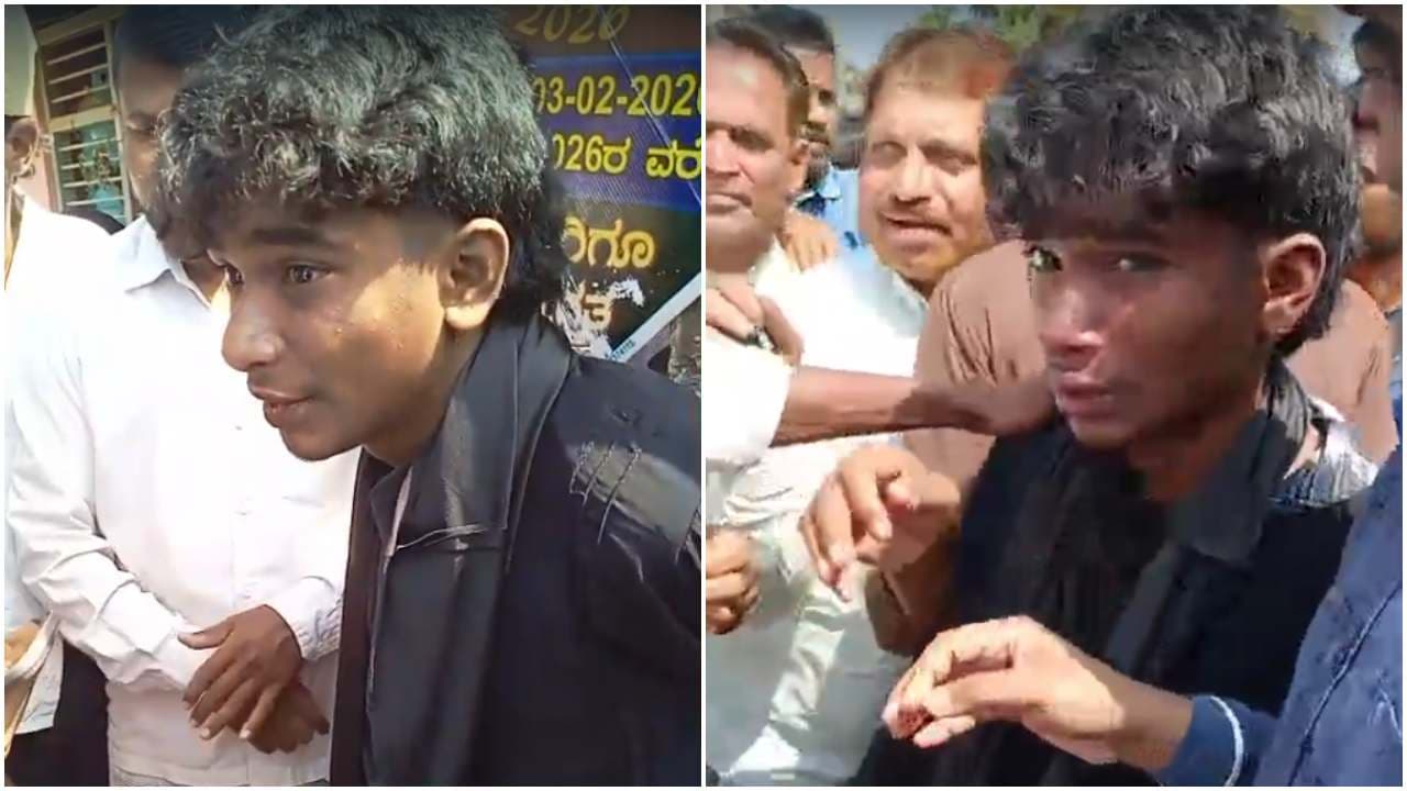 ಶಿವಮೊಗ್ಗ: ಬುರ್ಖಾ ಧರಿಸಿ ಪ್ರೇಯಸಿಯನ್ನು ನೋಡಲು ಬಂದ ಪ್ರೇಮಿಗೆ ಮಕ್ಕಳ ಕಳ್ಳನೆಂದು ಭಾವಿಸಿ ಕಂಬಕ್ಕೆ ಕಟ್ಟಿ ಗೂಸಾ! | Man Thrashed In Sagar After Wearing Burqa To Meet Girlfriend Locals Mistake Him For Child Kidnapper Gdp ಶಿವಮೊಗ್ಗ: ಬುರ್ಖಾ ಧರಿಸಿ ಪ್ರೇಯಸಿಯನ್ನು ನೋಡಲು ಬಂದ ಪ್ರೇಮಿಗೆ ಮಕ್ಕಳ ಕಳ್ಳನೆಂದು ಭಾವಿಸಿ ಕಂಬಕ್ಕೆ ಕಟ್ಟಿ ಗೂಸಾ! | Man Thrashed In Sagar After Wearing Burqa To Meet Girlfriend Locals Mistake Him For Child Kidnapper Gdp