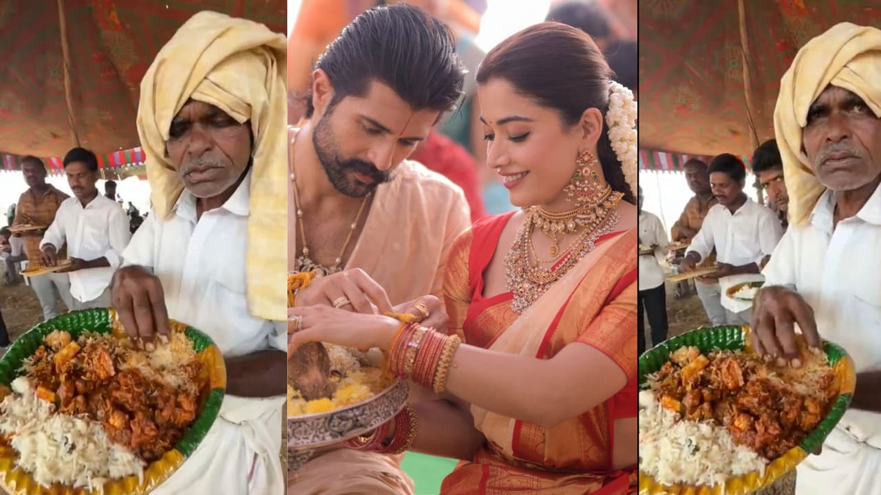 ಸತ್ಯನಾರಾಯಣ ಪೂಜೆ ಬೆನ್ನಲ್ಲೇ ಮಾಂಸದೂಟದ ಭರ್ಜರಿ ಔತಣ; ರಶ್ಮಿಕಾ-ವಿಜಯ್ ವಿರುದ್ಧ ನೆಟ್ಟಿಗರ ಗರಂ! | Vijay Deverakonda Rashmika Mandanna Satyanarayana Puja Non Veg Feast Controversy San ಸತ್ಯನಾರಾಯಣ ಪೂಜೆ ಬೆನ್ನಲ್ಲೇ ಮಾಂಸದೂಟದ ಭರ್ಜರಿ ಔತಣ; ರಶ್ಮಿಕಾ-ವಿಜಯ್ ವಿರುದ್ಧ ನೆಟ್ಟಿಗರ ಗರಂ! | Vijay Deverakonda Rashmika Mandanna Satyanarayana Puja Non Veg Feast Controversy San