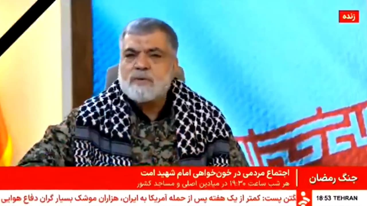 A chilling video circulating widely on social media has triggered alarm after a member of Iran’s powerful Islamic Revolutionary Guard Corps (IRGC) was seen issuing a stark warning to citizens during a televised broadcast.