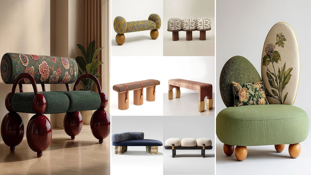 Wooden Base Mini Sofa: ঘর ছোট? এই ৫ মিনি সোফায় সাজিয়ে তুলুন ...