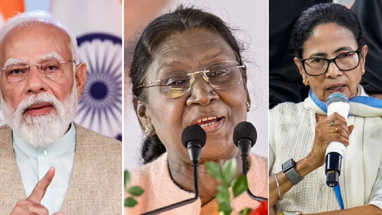 ರಾಷ್ಟ್ರಪತಿ ದ್ರೌಪದಿ ಮುರ್ಮುಗೆ ನೀರಿಲ್ಲದ ಟಾಯ್ಲೆಟ್ ಕೊಟ್ಟ ಮಮತಾ? ವರದಿ ಕೇಳಿದ ಕೇಂದ್ರ | West bengal Politics | Mamata Banerjee Denies Insult To President Droupadi Murmu Pm Modi Attacks Tmc ರಾಷ್ಟ್ರಪತಿ ದ್ರೌಪದಿ ಮುರ್ಮುಗೆ ನೀರಿಲ್ಲದ ಟಾಯ್ಲೆಟ್ ಕೊಟ್ಟ ಮಮತಾ? ವರದಿ ಕೇಳಿದ ಕೇಂದ್ರ | West bengal Politics | Mamata Banerjee Denies Insult To President Droupadi Murmu Pm Modi Attacks Tmc