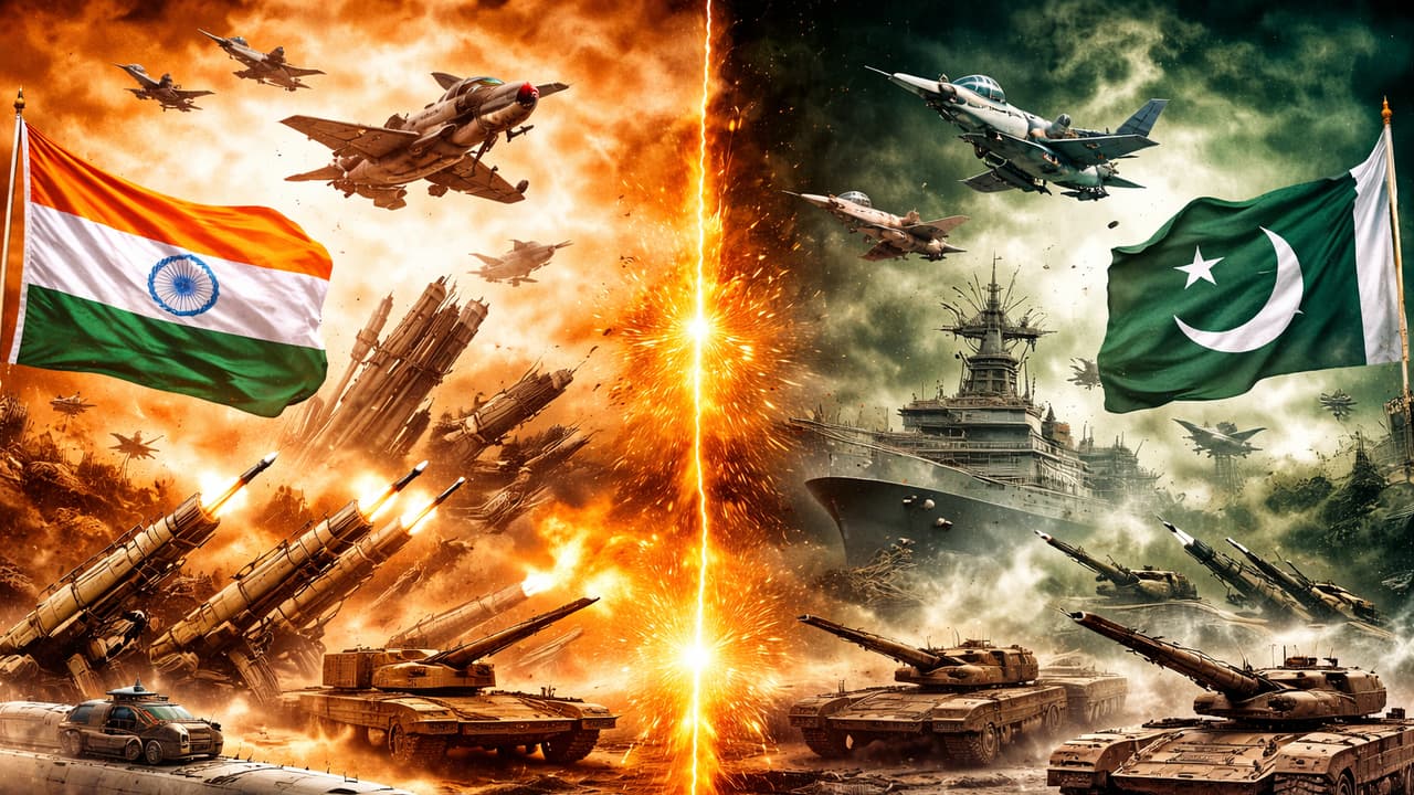 Arms Race Heats Up: India's Imports Dip 4% But Stays World's 2nd Largest Buyer; Pakistan Scrambles