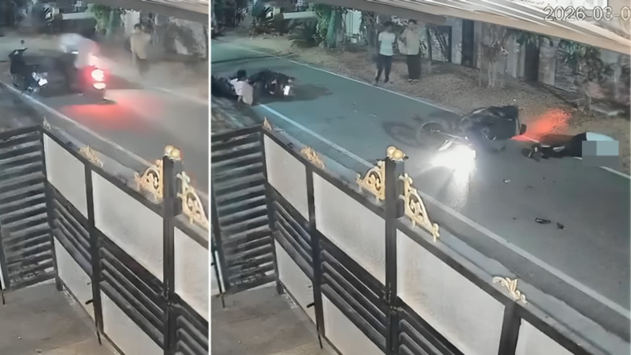 Tragic Bike Accident In Karnataka's Shivamogga: Journalist Dies, Viral Video Raises Road Safety Concerns