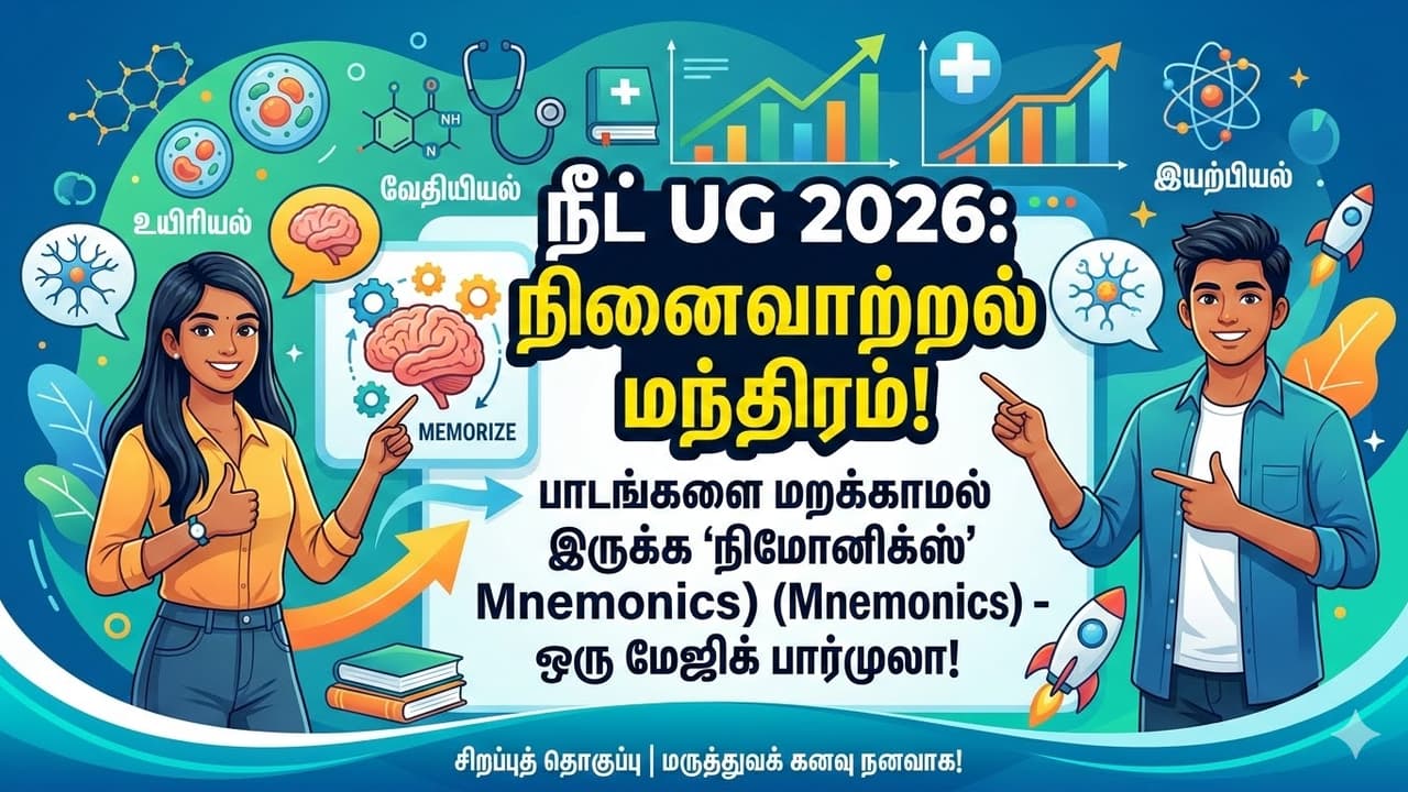 NEET UG 2026: தேர்வு நேரத்தில் பாடங்கள் மறக்கிறதா? இந்த 'FBI' மற்றும் 'OHIO' பார்முலாவை ட்ரை பண்ணுங்க!
