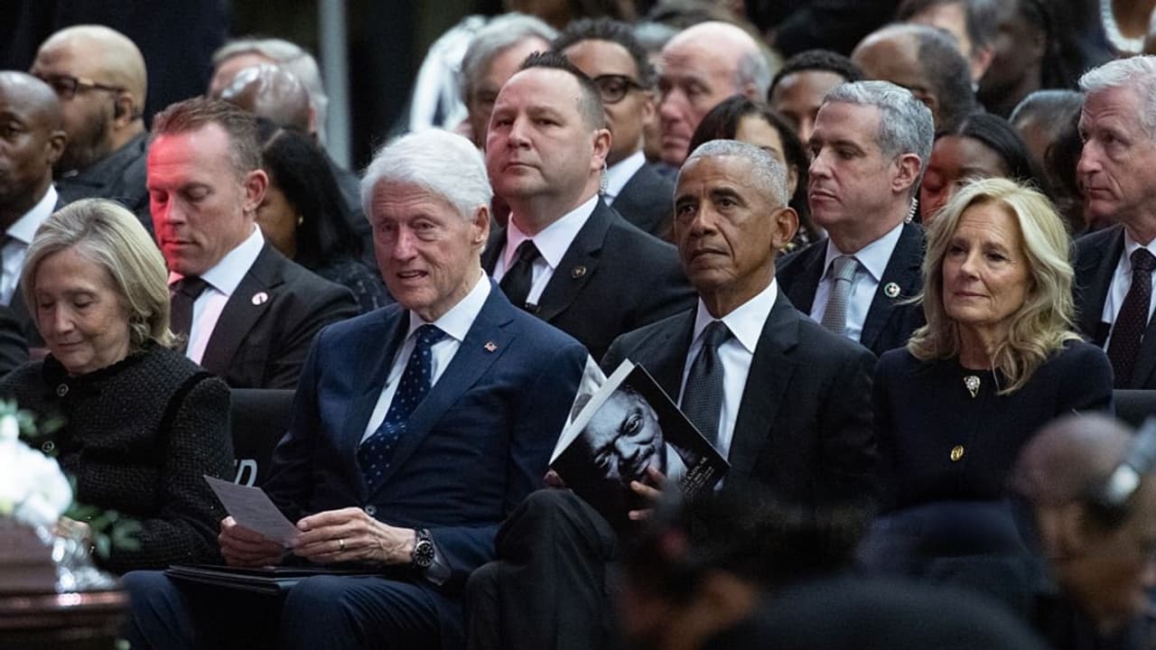 How Civil Rights Icon Jesse Jackson’s Funeral Brought America’s Political Elite Together