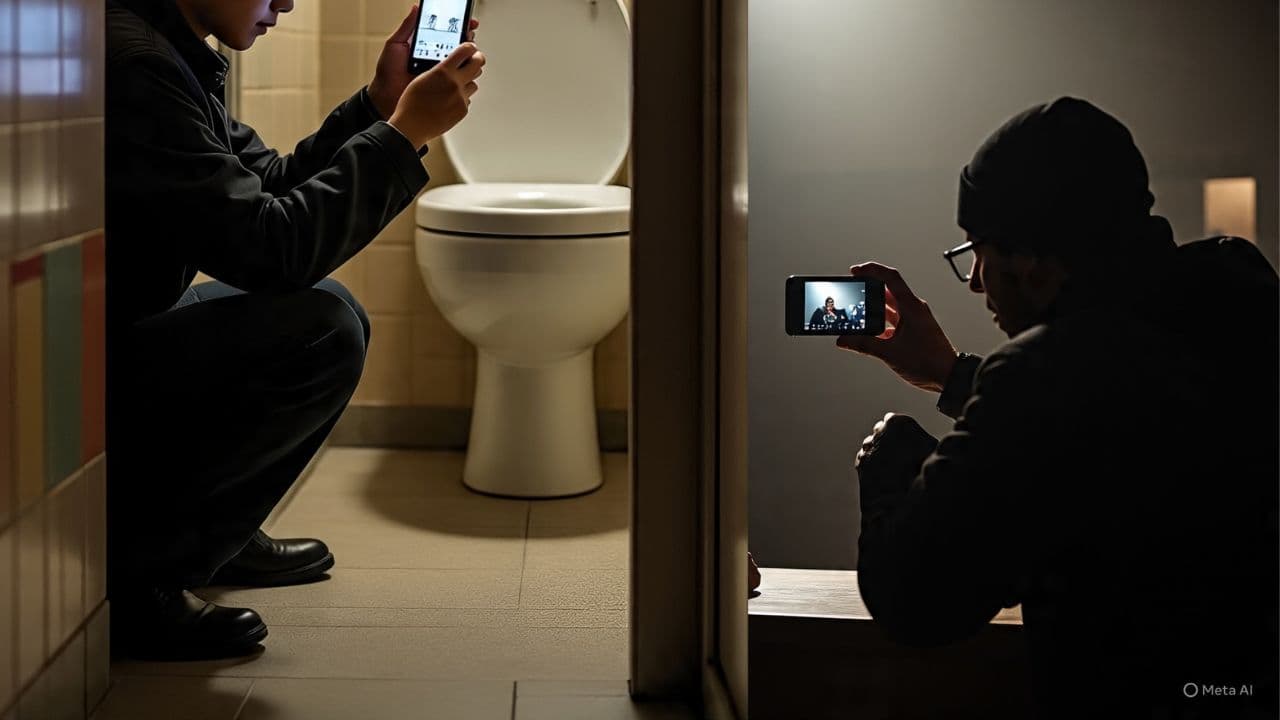 Mandya: ಹೋಟೆಲ್ ಟಾಯ್ಲೆಟ್ನಲ್ಲಿ ಮೊಬೈಲಿಟ್ಟು ವಿಡಿಯೋ ರೆಕಾರ್ಡಿಂಗ್: ಸಪ್ಲೈಯರ್ ಬಂಧನ Mandya: ಹೋಟೆಲ್ ಟಾಯ್ಲೆಟ್ನಲ್ಲಿ ಮೊಬೈಲಿಟ್ಟು ವಿಡಿಯೋ ರೆಕಾರ್ಡಿಂಗ್: ಸಪ್ಲೈಯರ್ ಬಂಧನ