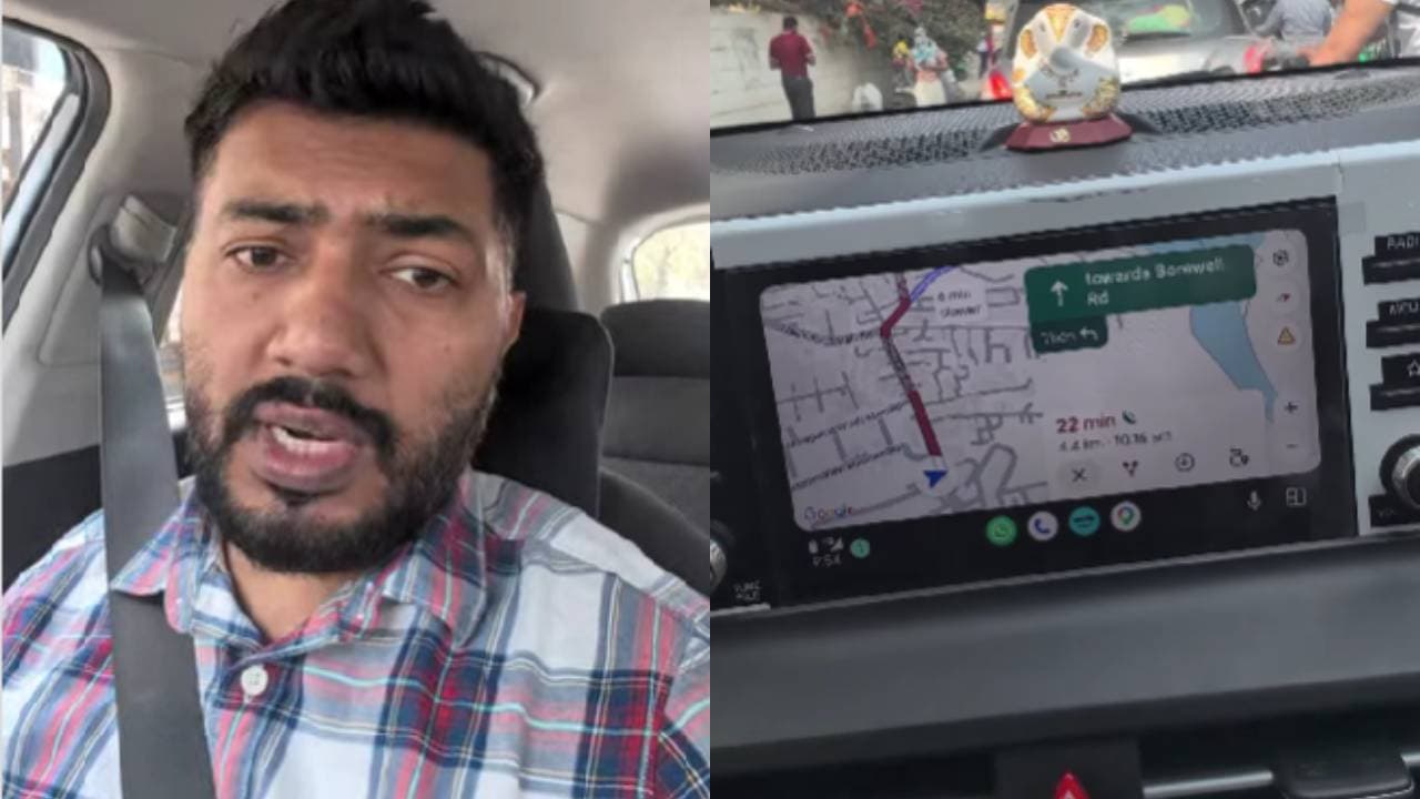 Bengaluru: 6.5 KM ಹೋಗೋಕೆ 1 ಗಂಟೆ! ಇದೇನ್ ಗುರು ಟ್ರಾಫಿಕ್? ಯುವಕನ ವಿಡಿಯೋ ವೈರಲ್ | Bengaluru Man Spends Over An Hour In Traffic For 6 Km Commute Mrq Bengaluru: 6.5 KM ಹೋಗೋಕೆ 1 ಗಂಟೆ! ಇದೇನ್ ಗುರು ಟ್ರಾಫಿಕ್? ಯುವಕನ ವಿಡಿಯೋ ವೈರಲ್ | Bengaluru Man Spends Over An Hour In Traffic For 6 Km Commute Mrq