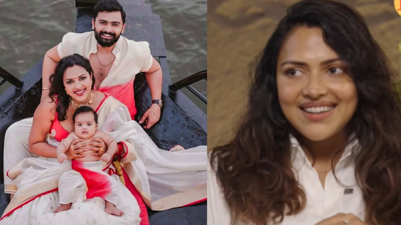 Amala Paul: ಭೇಟಿಯಾದ 2 ತಿಂಗಳಲ್ಲೇ ಗರ್ಭಿಣಿ, ಆಮೇಲೆ ಮದುವೆ; ಸತ್ಯ ಬಿಚ್ಚಿಟ್ಟ ನಟಿ! | Amala Paul Reveals She Was Pregnant Before Marrying Jagad Desai San Amala Paul: ಭೇಟಿಯಾದ 2 ತಿಂಗಳಲ್ಲೇ ಗರ್ಭಿಣಿ, ಆಮೇಲೆ ಮದುವೆ; ಸತ್ಯ ಬಿಚ್ಚಿಟ್ಟ ನಟಿ! | Amala Paul Reveals She Was Pregnant Before Marrying Jagad Desai San