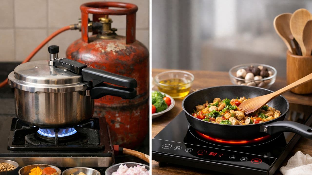 Indian Gas LPG Saving Tips: கேஸ் சிலிண்டர் தட்டுப்பாடா? பாதி கேஸில் சமைக்கலாம் ...