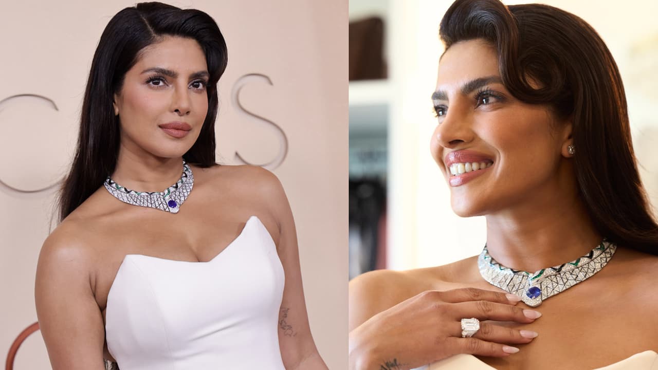 ಪ್ರಿಯಾಂಕಾ ಚೋಪ್ರಾ ಧರಿಸಿದ್ದ ಈ ಹಾವಿನ ನೆಕ್ಲೇಸ್ ತಯಾರಿಸಲು ಎಷ್ಟು ಗಂಟೆ ಬೇಕಾಯ್ತು: ಏನಿದರ ವಿಶೇಷ? ಪ್ರಿಯಾಂಕಾ ಚೋಪ್ರಾ ಧರಿಸಿದ್ದ ಈ ಹಾವಿನ ನೆಕ್ಲೇಸ್ ತಯಾರಿಸಲು ಎಷ್ಟು ಗಂಟೆ ಬೇಕಾಯ್ತು: ಏನಿದರ ವಿಶೇಷ?