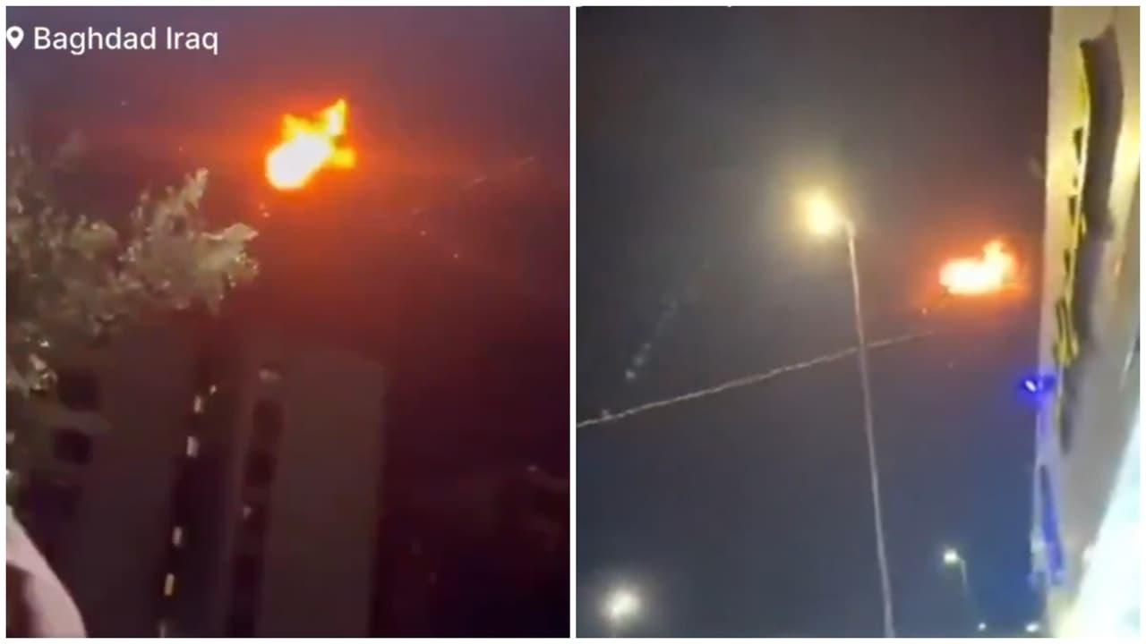 C-RAM Defence System Guns Down Drones, Rockets As US Embassy in Baghdad Targeted (WATCH)