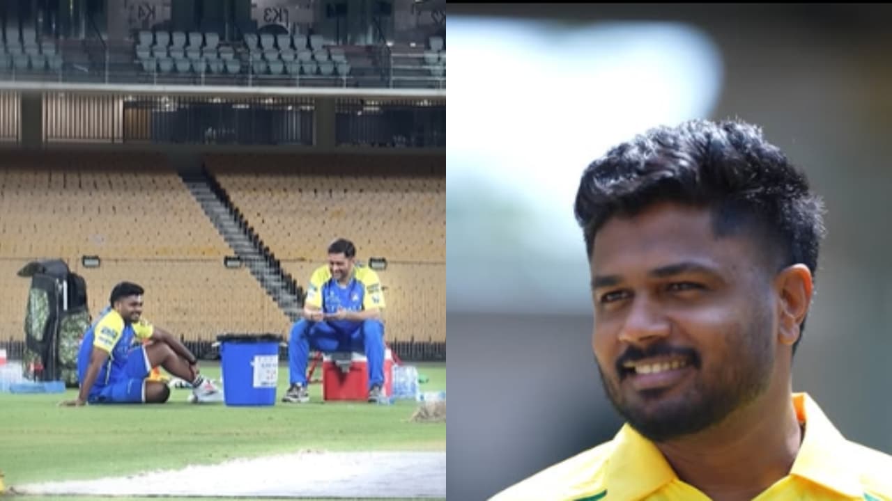 Sanju Samson Replaces MS Dhoni ಧೋನಿ ಜಾಗಕ್ಕೆ ಸಂಜು ಸ್ಯಾಮ್ಸನ್? ಚೆನ್ನೈ ತಂಡದ ಸಿಇಒ ಕೊಟ್ಟ ಬಿಗ್ ಅಪ್ಡೇಟ್! | Sanju Samson To Replace Ms Dhoni As Csk Wicketkeeper In Ipl 2026 Big Transition Begins Kvn Sanju Samson Replaces MS Dhoni ಧೋನಿ ಜಾಗಕ್ಕೆ ಸಂಜು ಸ್ಯಾಮ್ಸನ್? ಚೆನ್ನೈ ತಂಡದ ಸಿಇಒ ಕೊಟ್ಟ ಬಿಗ್ ಅಪ್ಡೇಟ್! | Sanju Samson To Replace Ms Dhoni As Csk Wicketkeeper In Ipl 2026 Big Transition Begins Kvn