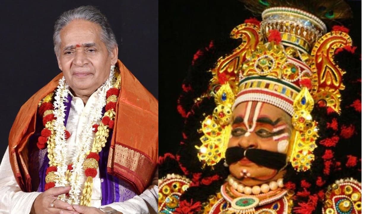 K Govinda Bhat passes away: ತೆಂಕುತಿಟ್ಟು ಯಕ್ಷಗಾನದ ‘ದಶಾವತಾರಿ’ ಹಿರಿಯ ಕಲಾವಿದ, ಗೋವಿಂದ ಭಟ್ ನಿಧನ | Legendary Tenkutittu Yakshagana Artist Dashavatari Govinda Bhat Passes Away Rav K Govinda Bhat passes away: ತೆಂಕುತಿಟ್ಟು ಯಕ್ಷಗಾನದ ‘ದಶಾವತಾರಿ’ ಹಿರಿಯ ಕಲಾವಿದ, ಗೋವಿಂದ ಭಟ್ ನಿಧನ | Legendary Tenkutittu Yakshagana Artist Dashavatari Govinda Bhat Passes Away Rav