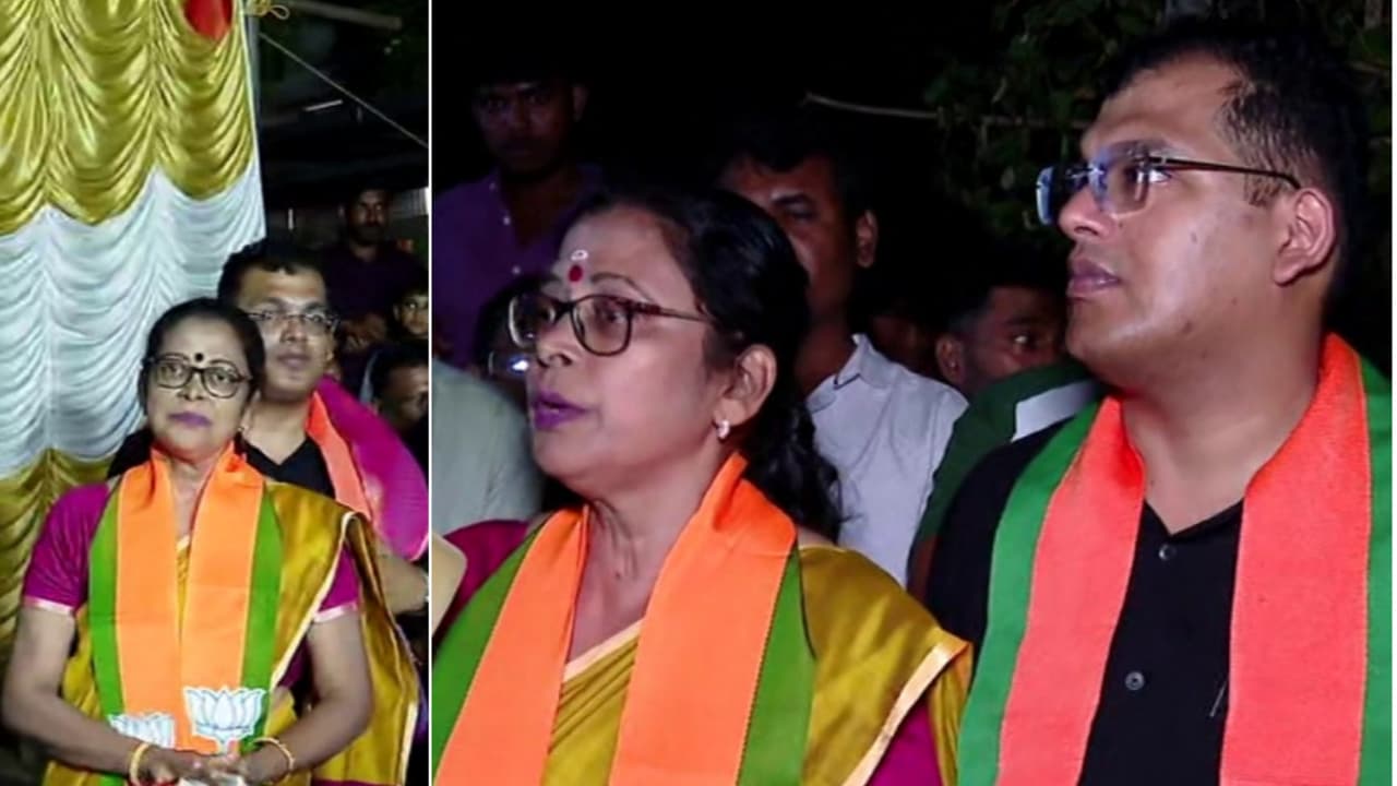 Congress leader quit ಮದ್ವೆ ಫೋಟೋ ಶೇರ್ ಮಾಡಿದ್ದಕ್ಕೆ ಅವಮಾನ, ಕಾಂಗ್ರೆಸ್ ತೊರೆದು ಬಿಜೆಪಿ ಸೇರಿದ ಮಹಿಳಾ ನಾಯಕಿ | Mahila Congress Leader Quit Party And Joins Bjp Ahead Of Kerala Assembly Election Congress leader quit ಮದ್ವೆ ಫೋಟೋ ಶೇರ್ ಮಾಡಿದ್ದಕ್ಕೆ ಅವಮಾನ, ಕಾಂಗ್ರೆಸ್ ತೊರೆದು ಬಿಜೆಪಿ ಸೇರಿದ ಮಹಿಳಾ ನಾಯಕಿ | Mahila Congress Leader Quit Party And Joins Bjp Ahead Of Kerala Assembly Election