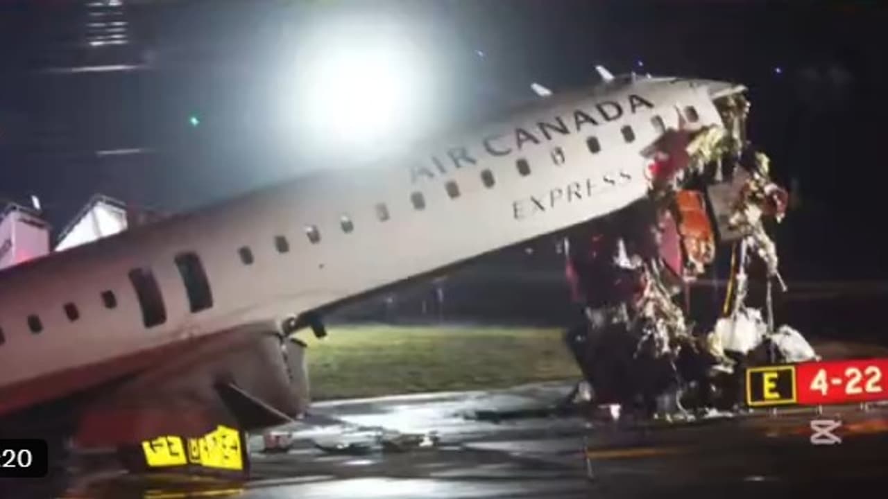 According to flight tracking data, the plane hit the vehicle at a speed of about 24 miles per hour (39 kmph). 76 people were on board the flight, including four crew members, Jazz Aviation said in a statement. 