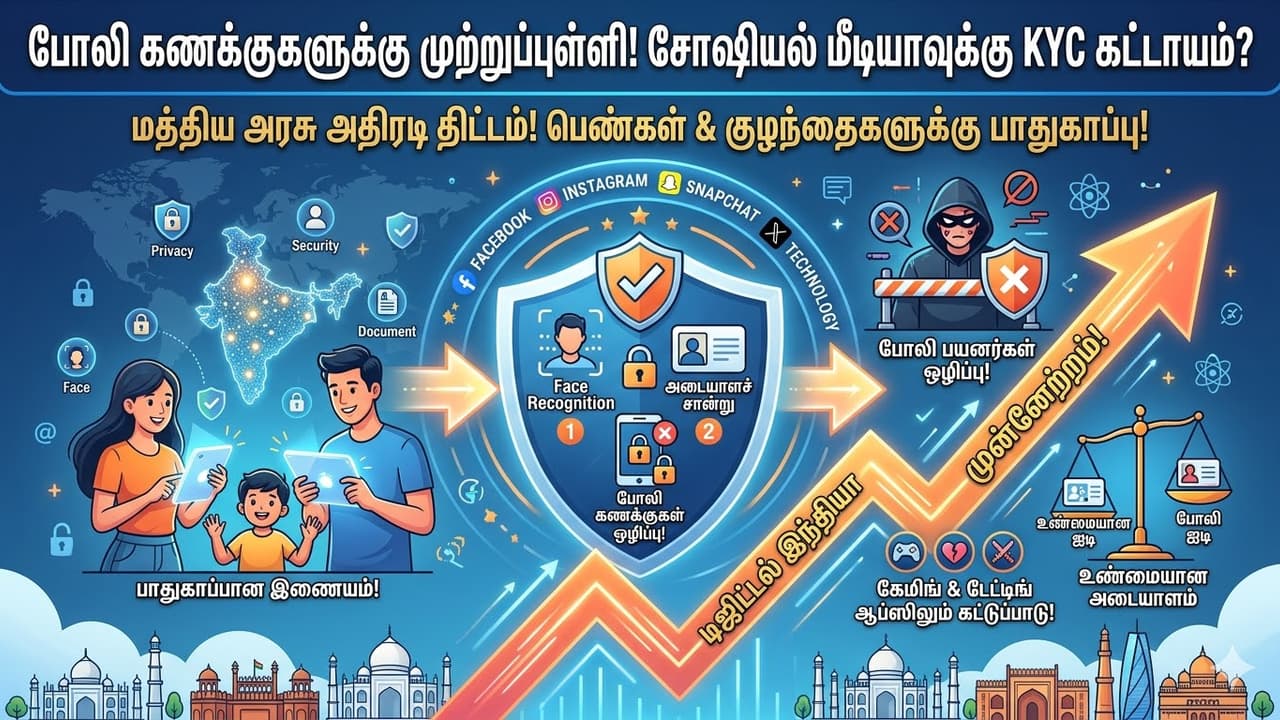 கேமிங் மற்றும் டேட்டிங் ஆப்ஸ் பயன்படுத்துறீங்களா? இனி உங்க ஒரிஜினல் ஐடி இருந்தாதான் லாகின் செய்ய முடியும்