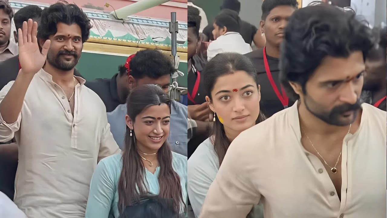 Vijay Deverakonda: விஜய் தேவரகொண்டா பேசிய அந்த வார்த்தை! கட்டுப்படுத்த முடியாமல் அழுதுவிட்ட ராஷ்மிகா;என்ன நடந்தது?