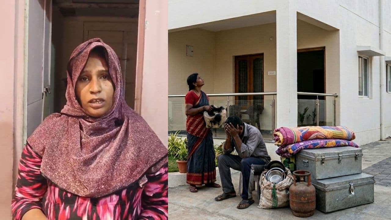 ಗ್ಯಾಸ್ ಸಿಲಿಂಡರ್ ಸಿಕ್ಕಿಲ್ಲವೆಂದು ಸೌದೆ ಒಲೆಯಲ್ಲಿ ಅಡುಗೆ ಮಾಡಿದ್ದಕ್ಕೆ, ಮನೆ ಖಾಲಿ ಮಾಡಿಸಿದ ಮಾಲೀಕ! | Bengaluru Tenant Evicted For Using Firewood Stove Cooking Gas Shortage Sat ಗ್ಯಾಸ್ ಸಿಲಿಂಡರ್ ಸಿಕ್ಕಿಲ್ಲವೆಂದು ಸೌದೆ ಒಲೆಯಲ್ಲಿ ಅಡುಗೆ ಮಾಡಿದ್ದಕ್ಕೆ, ಮನೆ ಖಾಲಿ ಮಾಡಿಸಿದ ಮಾಲೀಕ! | Bengaluru Tenant Evicted For Using Firewood Stove Cooking Gas Shortage Sat