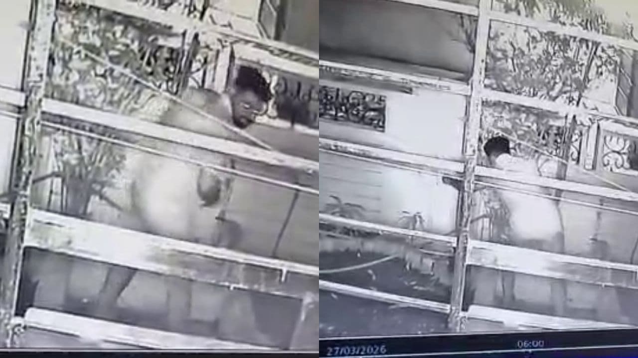 ಮೆಲ್ಲಗೆ ಬರ್ತಾನೆ, ಕಾಂಪೌಂಡ್ ಹಾರ್ತಾನೆ; ಅತ್ತಿತ್ತ ನೋಡಿ ಮಹಿಳೆಯರ ಒಳಉಡುಪು ಕದಿತಾನೆ! ಮೆಲ್ಲಗೆ ಬರ್ತಾನೆ, ಕಾಂಪೌಂಡ್ ಹಾರ್ತಾನೆ; ಅತ್ತಿತ್ತ ನೋಡಿ ಮಹಿಳೆಯರ ಒಳಉಡುಪು ಕದಿತಾನೆ!