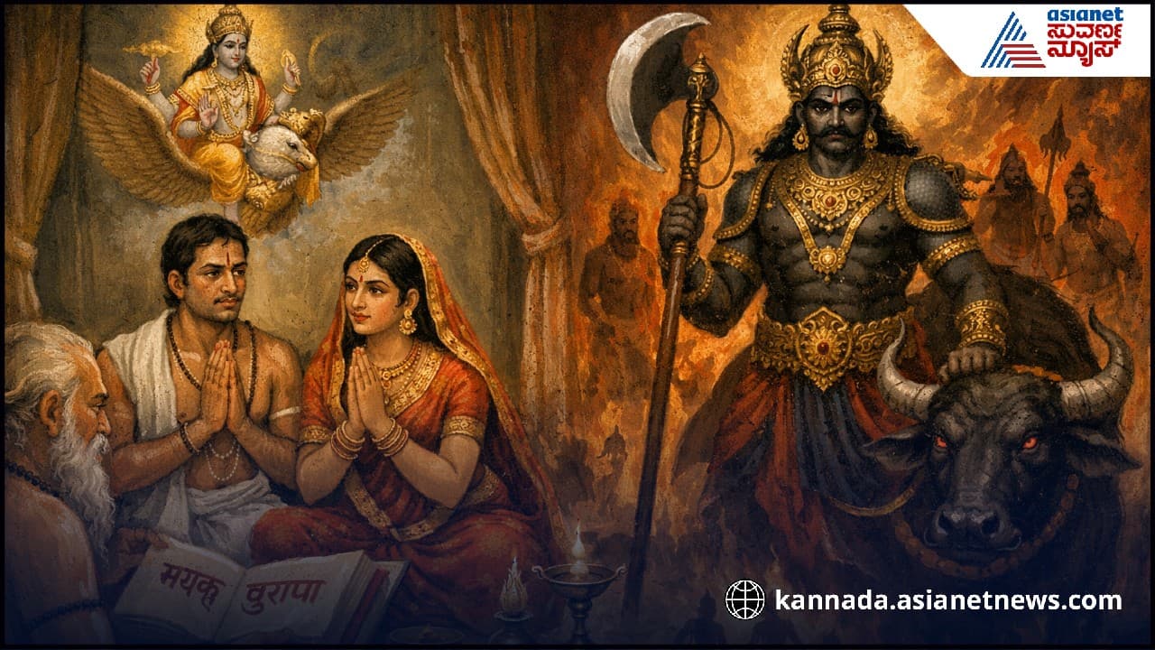 ಗರುಡ ಪುರಾಣ (garuda purana): ಹೆಂಡತಿಗೆ ಹೀಗೆ ಮಾಡಿದರೆ ಪತಿಗೆ ಕಾದಿದೆ ಘೋರ ಗತಿ! | Husband Torturing His Wife Will Get Hell Says Garuda Purana Bni ಗರುಡ ಪುರಾಣ (garuda purana): ಹೆಂಡತಿಗೆ ಹೀಗೆ ಮಾಡಿದರೆ ಪತಿಗೆ ಕಾದಿದೆ ಘೋರ ಗತಿ! | Husband Torturing His Wife Will Get Hell Says Garuda Purana Bni