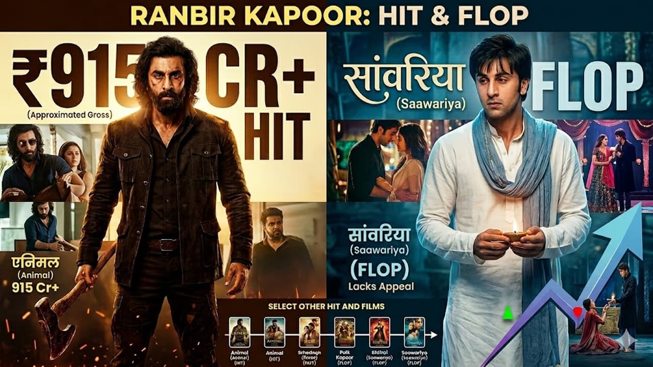 Ramayana Actor Ranbir Kapoor Career: Check Out His Hits, Flops and Box Office Analysis