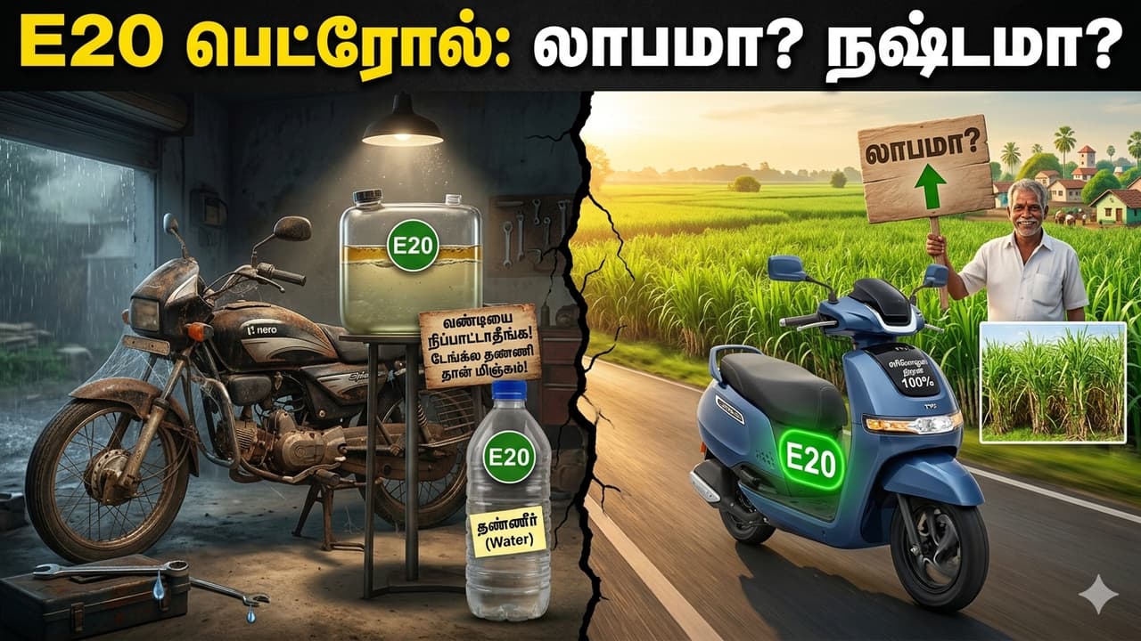 E20 Compliant Vehicles: வண்டியை நிப்பாட்டி வைக்காதீங்க.. டேங்க்ல தண்ணி ...