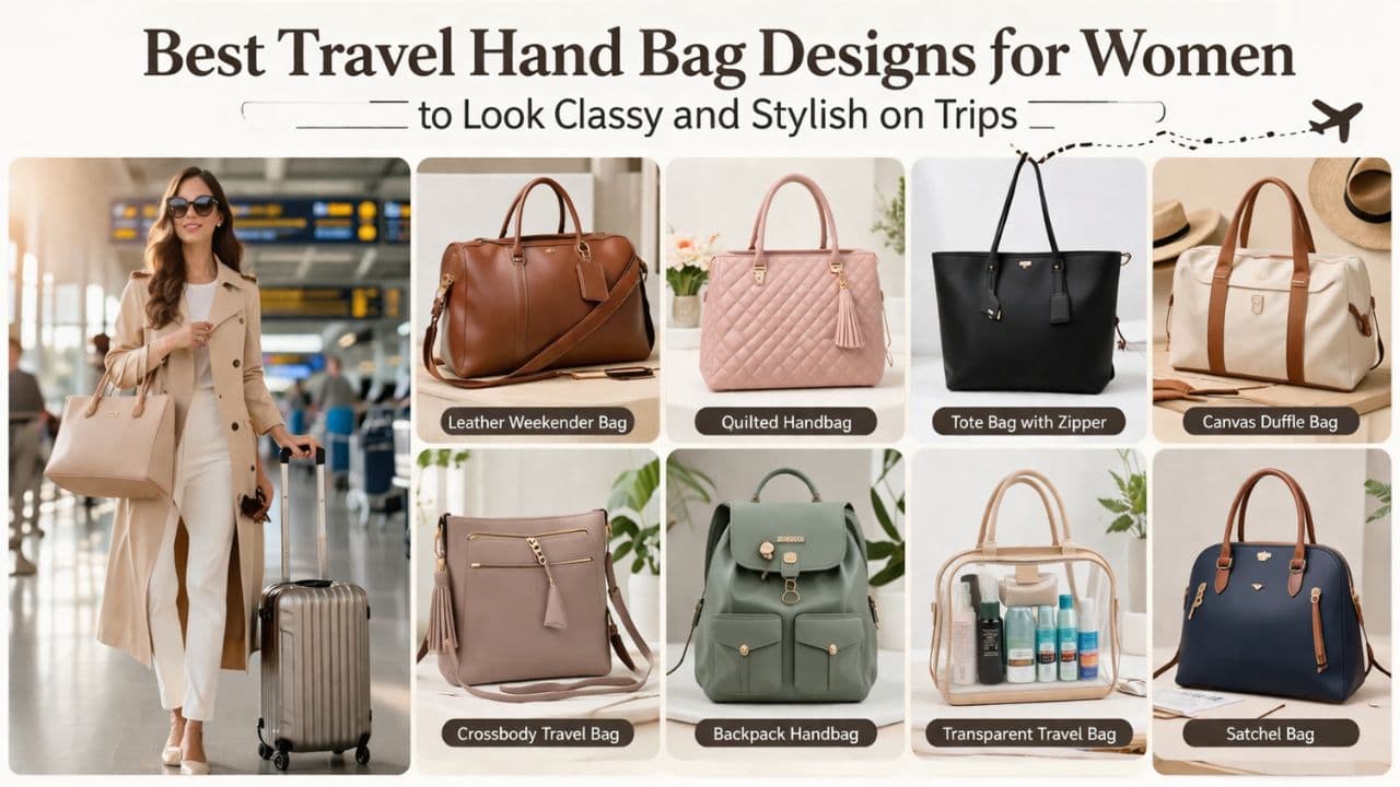 Travel Handbags: Going on a Trip? These 7 Bags Will Make You Look Super Stylish