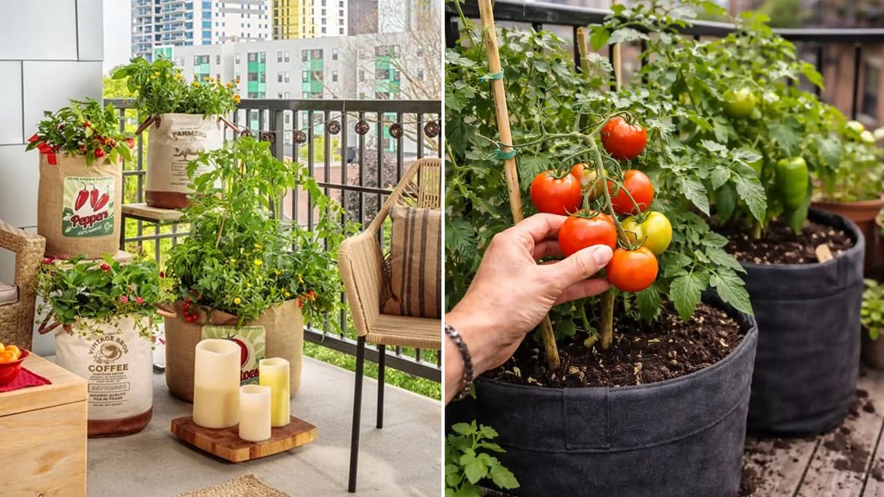 ಬಾಲ್ಕನಿಯ 4×4 ಅಡಿ ಜಾಗದಲ್ಲಿ ತರಕಾರಿ ಬೆಳೆಯಲು ಆರು ಸೂತ್ರಗಳು; ಆರೋಗ್ಯಕರ ಪುಟ್ಟ ತೋಟ | Six Tips For Growing Vegetables In A Small Balcony Space A Healthy Little Garden For Youth Family Mrq ಬಾಲ್ಕನಿಯ 4×4 ಅಡಿ ಜಾಗದಲ್ಲಿ ತರಕಾರಿ ಬೆಳೆಯಲು ಆರು ಸೂತ್ರಗಳು; ಆರೋಗ್ಯಕರ ಪುಟ್ಟ ತೋಟ | Six Tips For Growing Vegetables In A Small Balcony Space A Healthy Little Garden For Youth Family Mrq