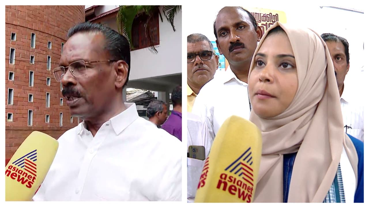 'ഫാത്തിമ മതം പറഞ്ഞ് വോട്ടുപിടിക്കുന്നില്ല, അങ്ങനെയൊരു ആക്ഷേപം എൽഡിഎഫിനില്ല, തെരഞ്ഞെടുപ്പ് കമ്മീഷന് പരാതി നൽകിയിട്ടില്ല': ടി പി രാമകൃഷ്ണൻ