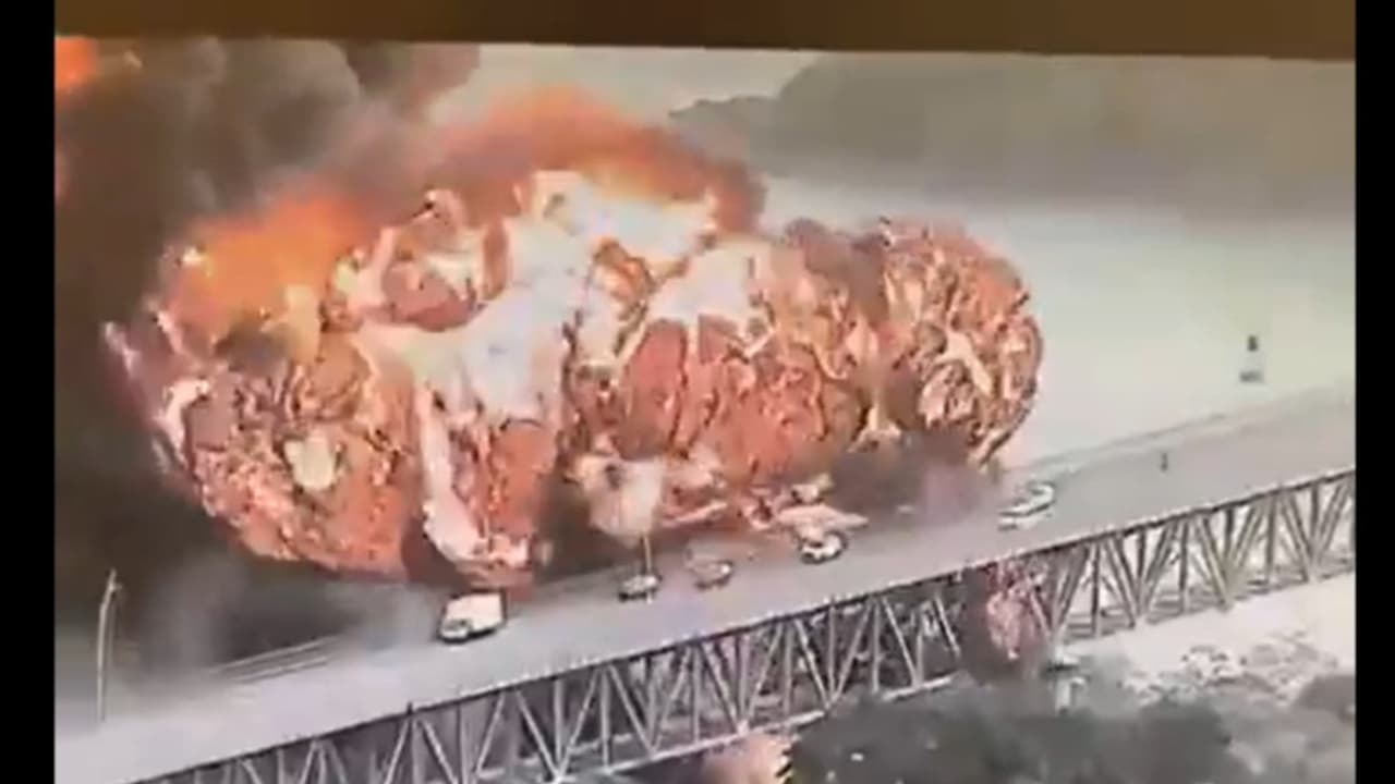 Massive Bridge Explosion Near Panama Canal Kills One, Injures Two (WATCH)