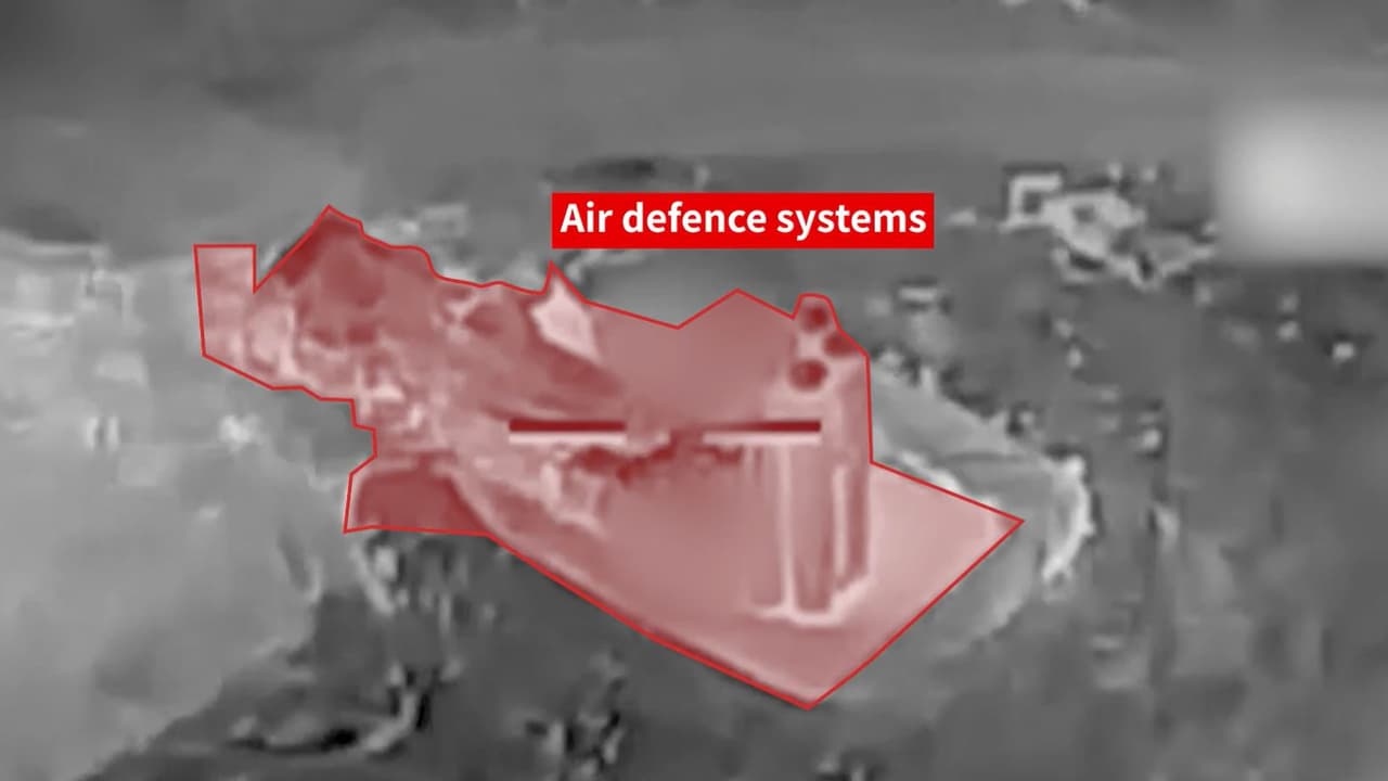Israel Releases Dramatic Footage of Strikes on Iran's Air Defence ...