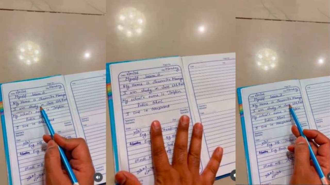 ಲಕ್ಷ ಲಕ್ಷ ಶುಲ್ಕ ಪಡೆದರೂ ಬೇಸಿಕ್ ಗ್ರಾಮರ್ ಮಿಸ್ಟೇಕ್: DSP ಶಾಲೆಯ ಎಲ್ಕೆಜಿ ಮಗುವಿನ ಡೈರಿಯಲ್ಲಿ ನೂರೆಂಟು ತಪ್ಪು | Basic Grammar Mistake By Prestigious School Despite Receiving Lakhs Of Fees ಲಕ್ಷ ಲಕ್ಷ ಶುಲ್ಕ ಪಡೆದರೂ ಬೇಸಿಕ್ ಗ್ರಾಮರ್ ಮಿಸ್ಟೇಕ್: DSP ಶಾಲೆಯ ಎಲ್ಕೆಜಿ ಮಗುವಿನ ಡೈರಿಯಲ್ಲಿ ನೂರೆಂಟು ತಪ್ಪು | Basic Grammar Mistake By Prestigious School Despite Receiving Lakhs Of Fees