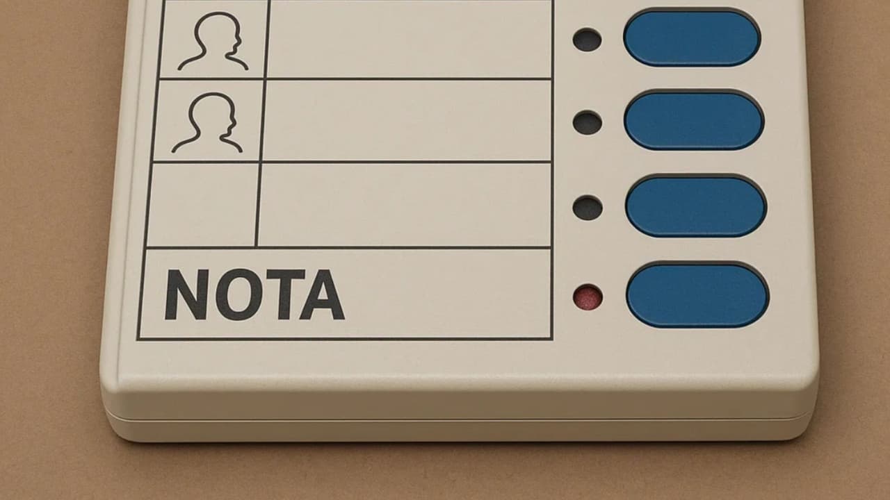 Nota In English NOTA Rules: நோட்டாவுக்கு அதிக ஓட்டு விழுந்தா என்ன ஆகும்? ஜெயிக்கிறது ...
