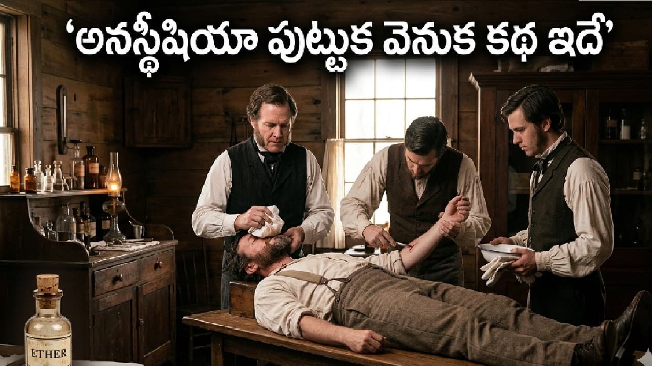 Anesthesia: నొప్పి లేని ఆపరేషన్.. మత్తునిచ్చే అనస్థీషియా పుట్టుక వెనుక ...
