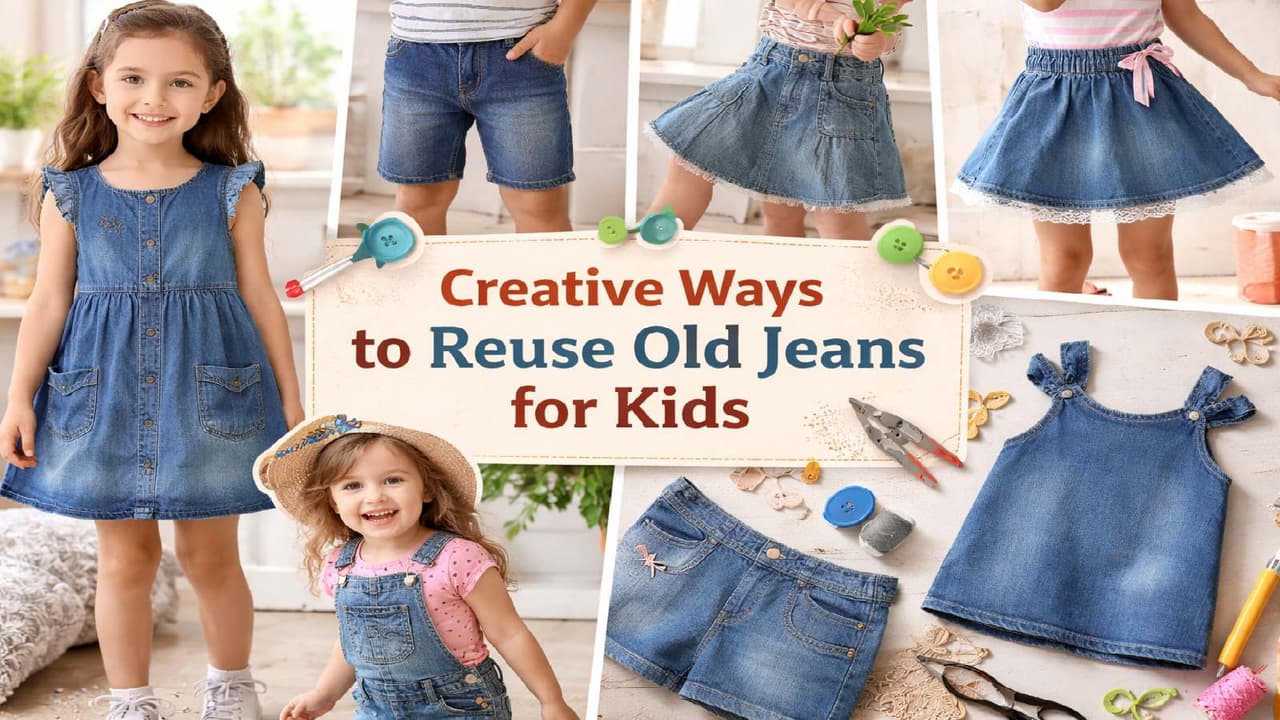 Upcycling Jeans: Give Your Old Denims a Makeover for Your Kids' Wardrobe